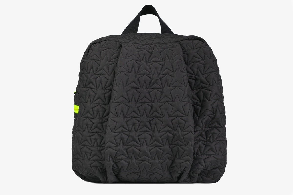 Bleecker & Love - Stars Mini Black Backpack (Κίτρινα Φερμουάρ)