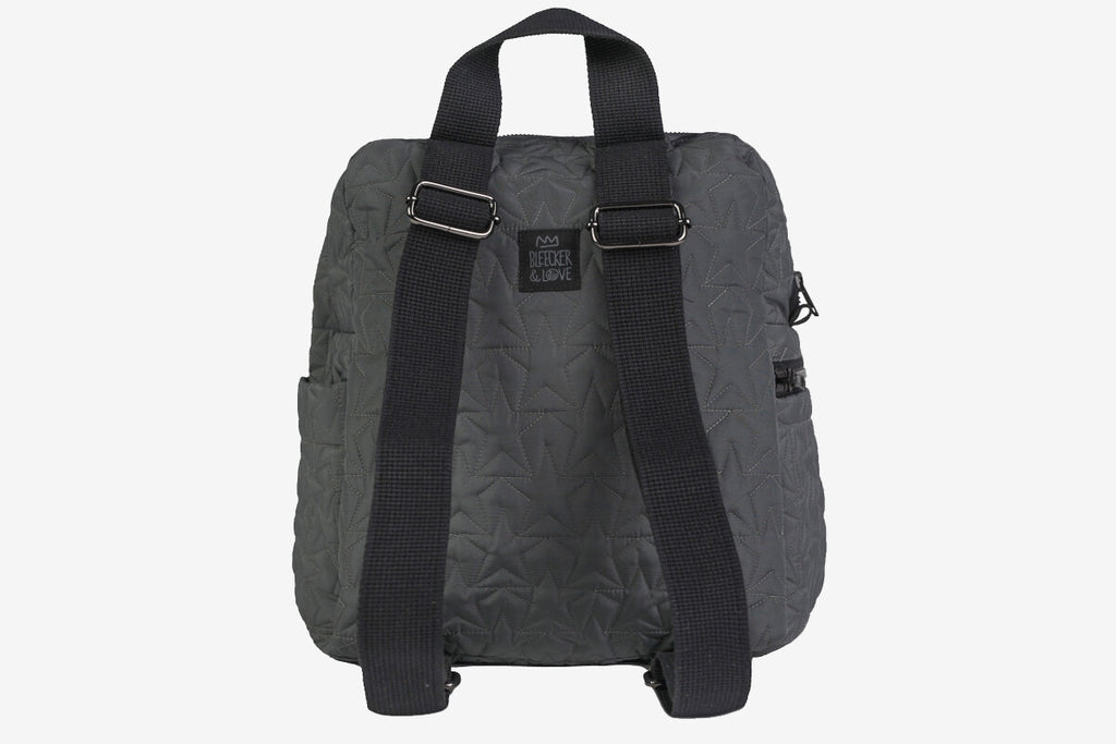 Bleecker & Love - Stars Mini Grey Backpack
