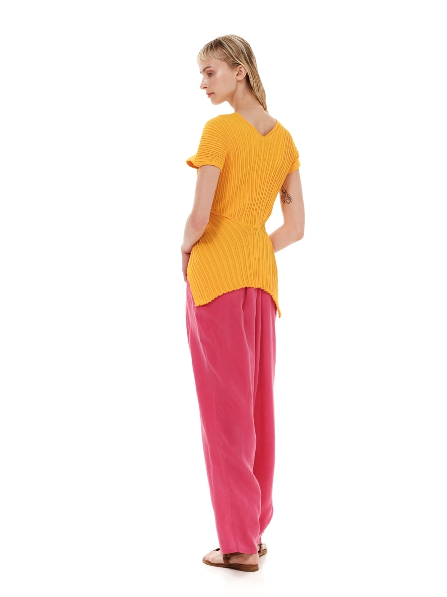 Ioanna Kourbela Ψηλόμεσο Παντελόνι Με Πιέτες - Reinvented Suppleness