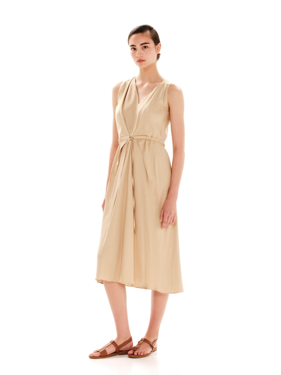 Ioanna Kourbela Μίντι Αμάνικο Φόρεμα με Ανοιχτή Πλάτη – Night Out