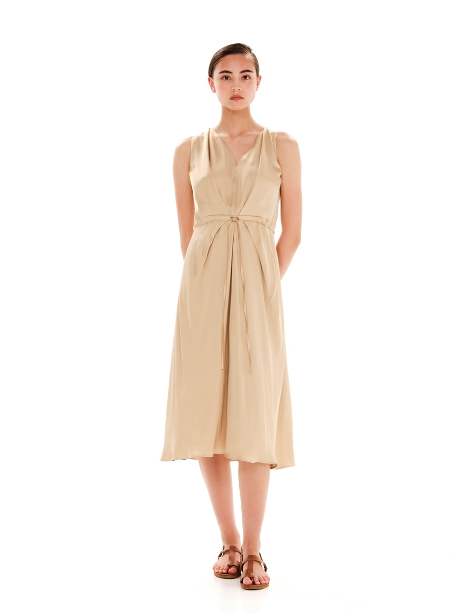 Ioanna Kourbela Μίντι Αμάνικο Φόρεμα με Ανοιχτή Πλάτη – Night Out