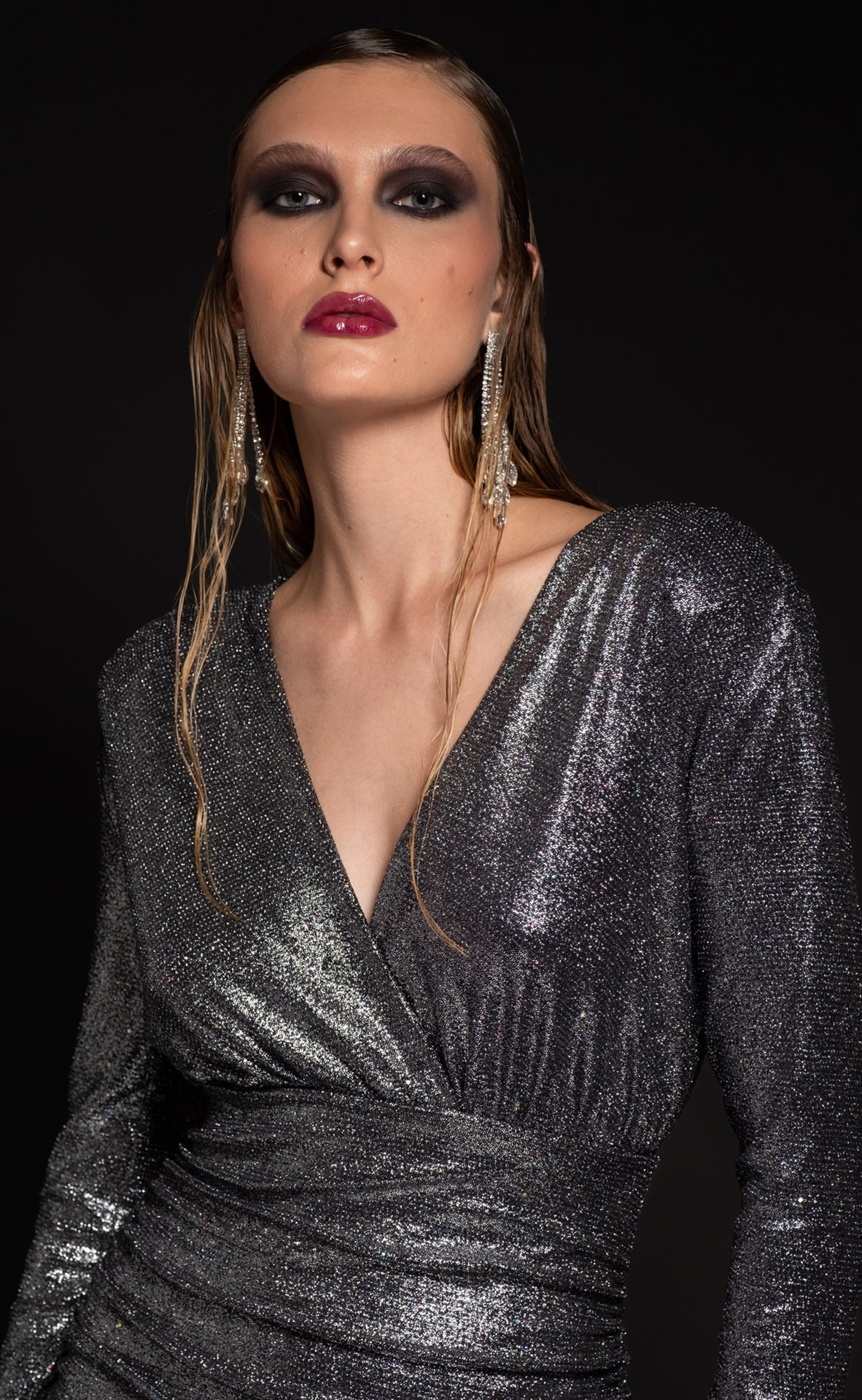 Peace And Chaos Moonstone Κοντό Φόρεμα - Ασημί