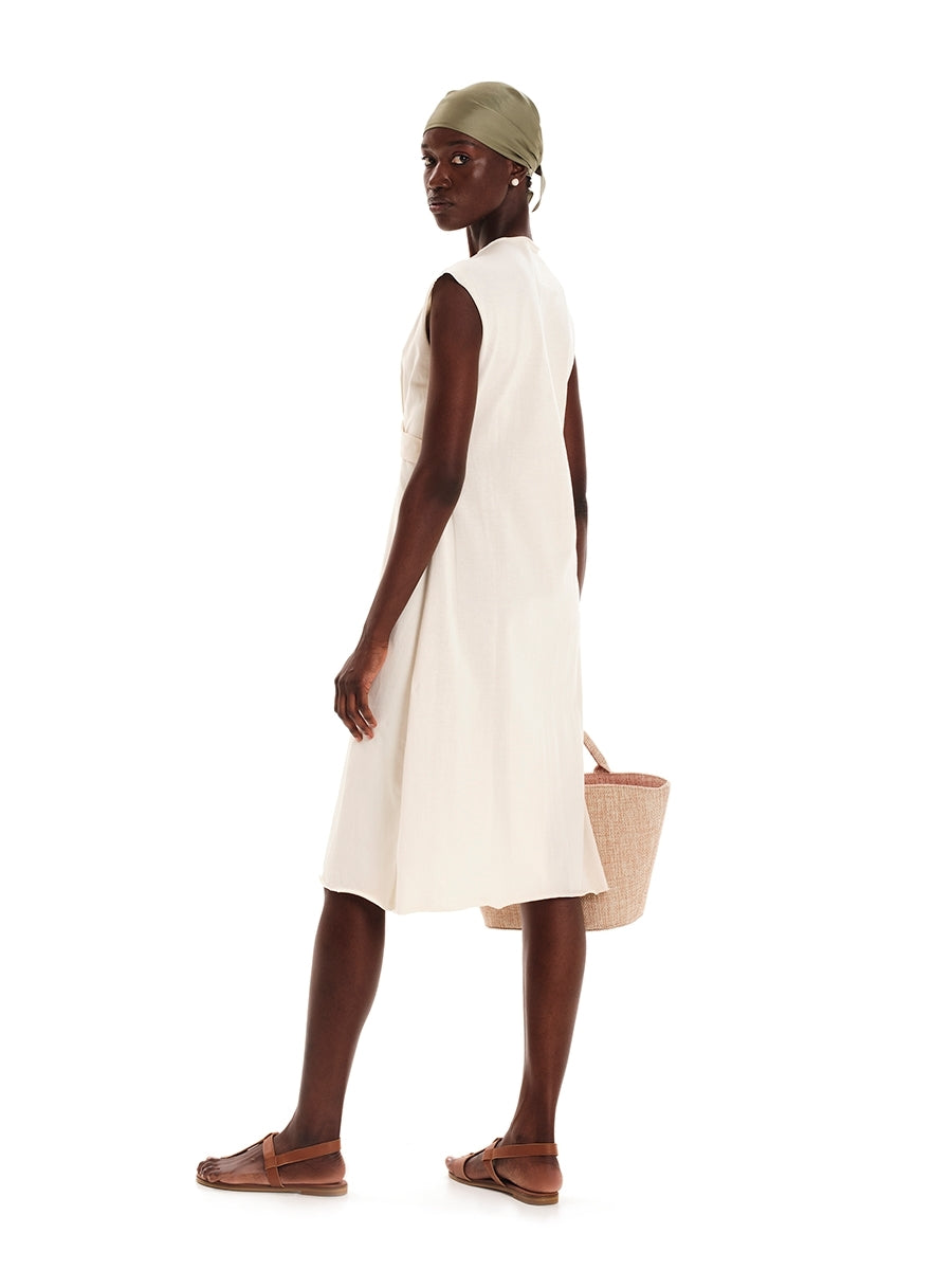 Ioanna Kourbela Μίντι Φόρεμα Με Λεπτομέρεια Στο Μπροστινό Μέρος  – Feels Like Home