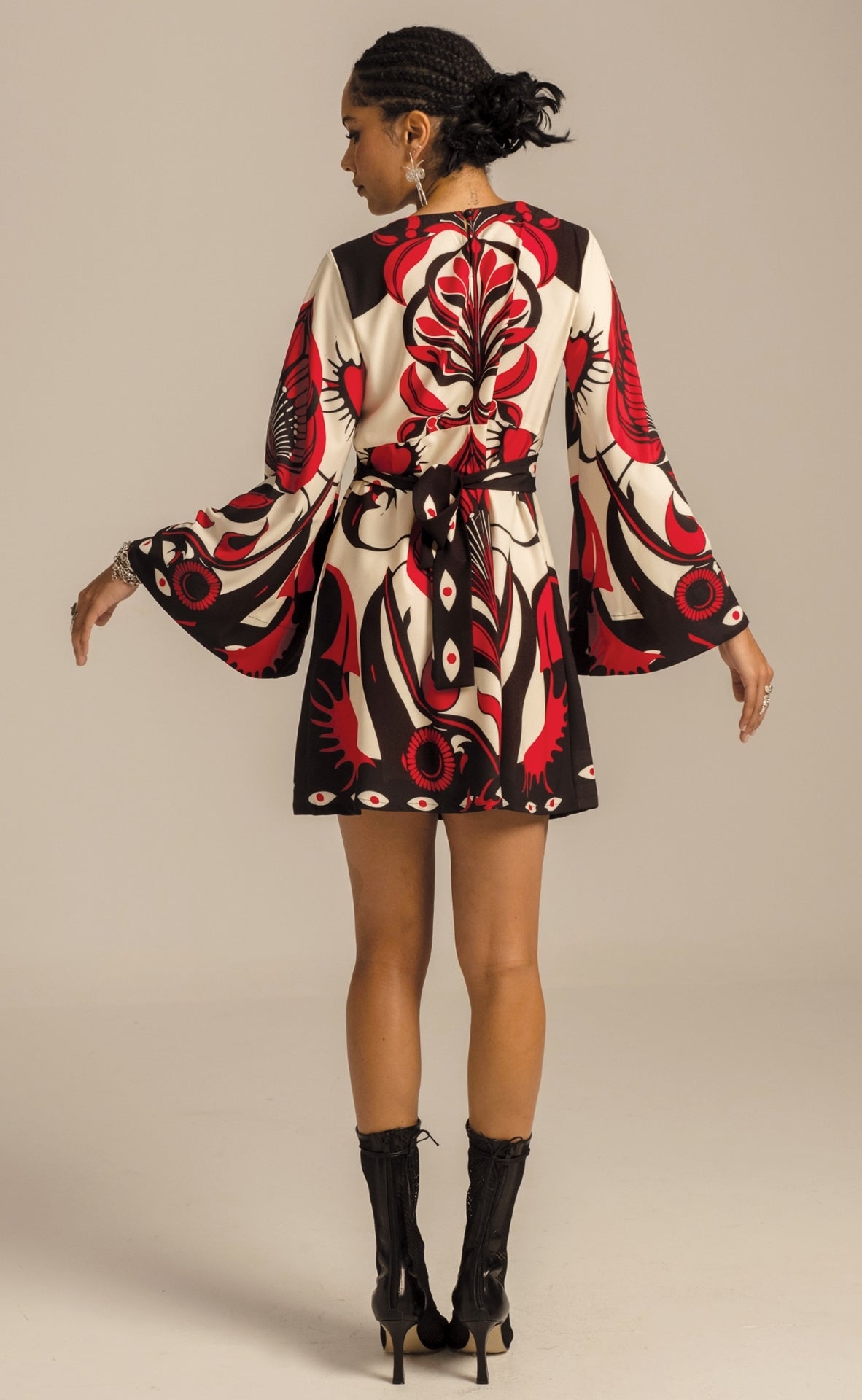 Peace And Chaos Lilium Κοντό Φόρεμα