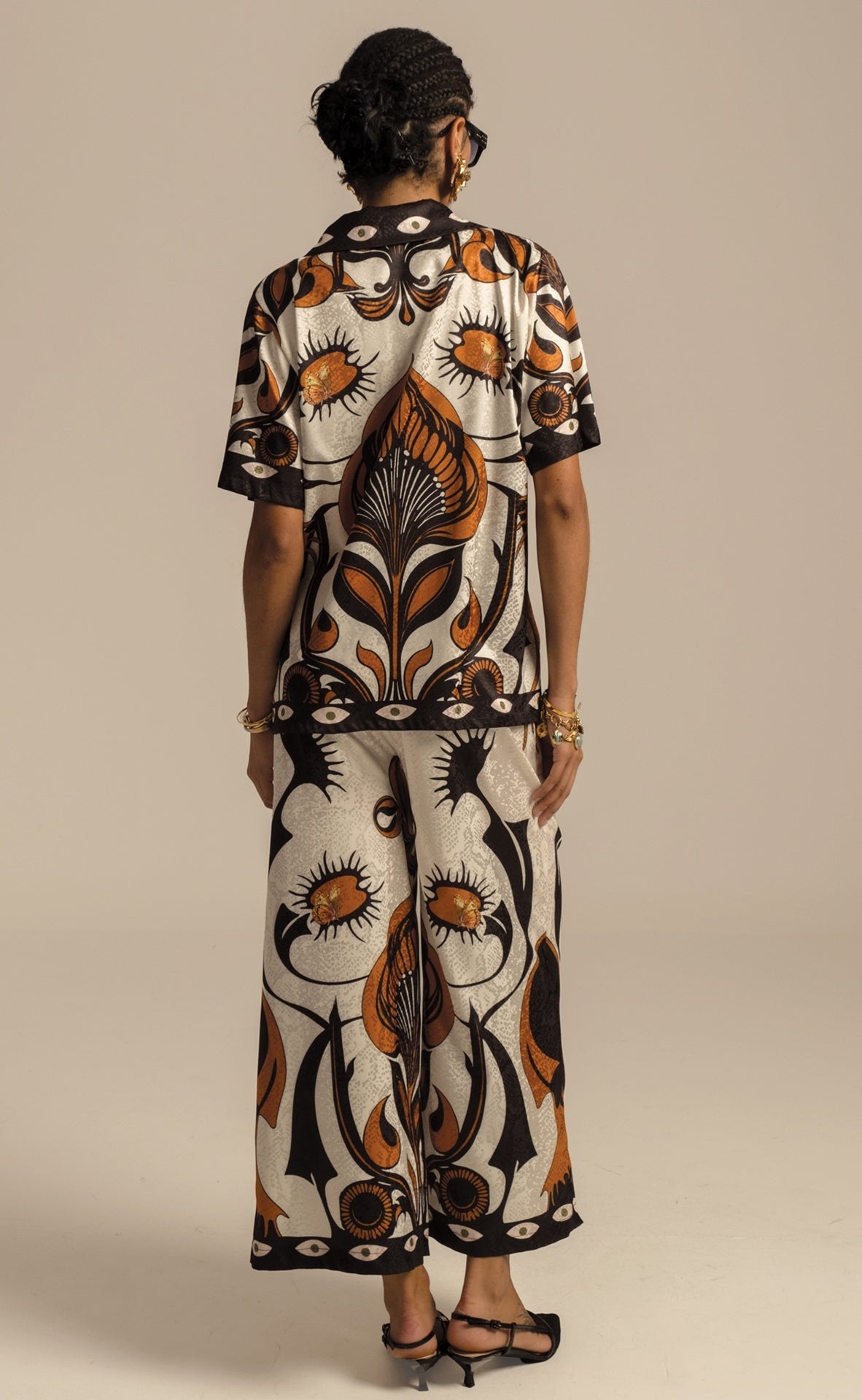 Peace And Chaos Ornamental Παντελόνι - Jacquard