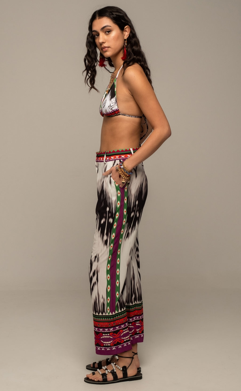 Peace And Chaos Obscura Παντελόνι