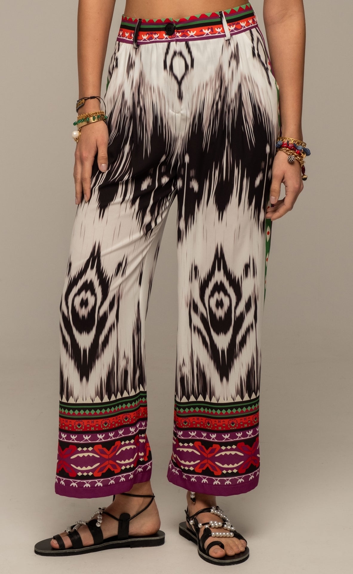 Peace And Chaos Obscura Παντελόνι