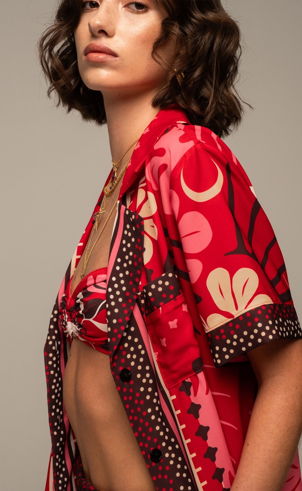 Peace And Chaos Passion Flower Πουκάμισο