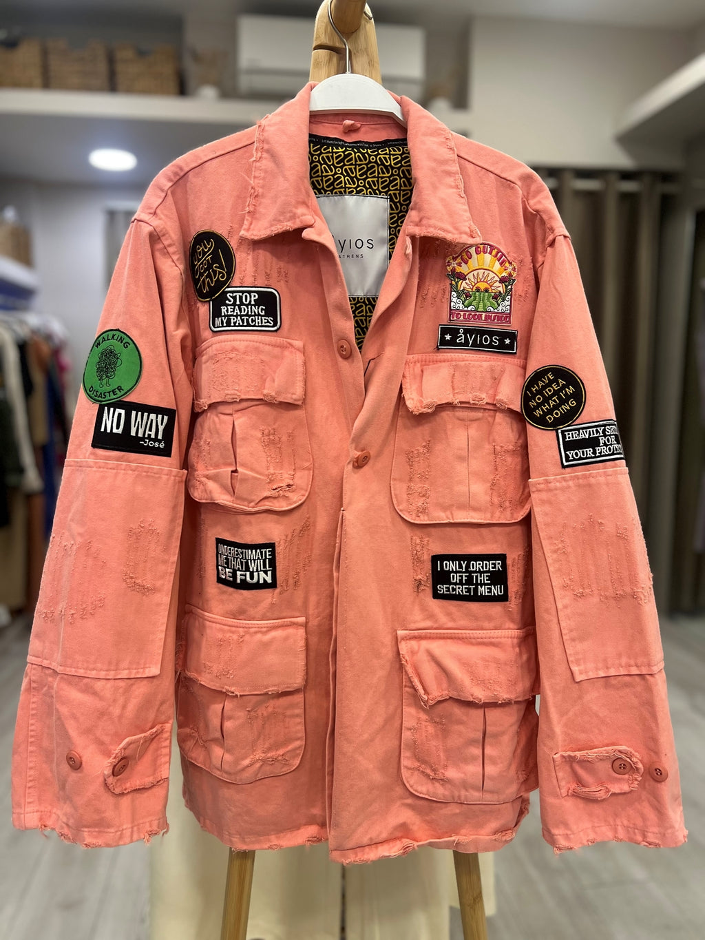 Ayios Jacket Coral