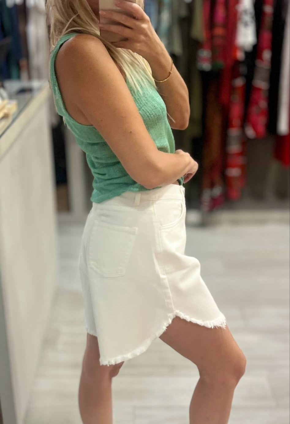 Sac & Co Domna Denim Σορτς