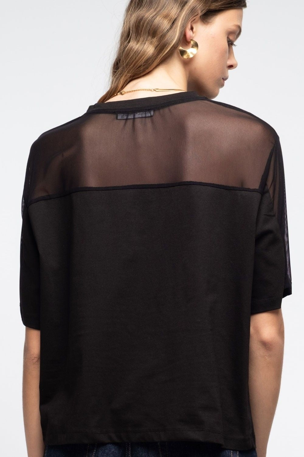 Peace And Chaos Insingia T-Shirt - Cotton & Mesh