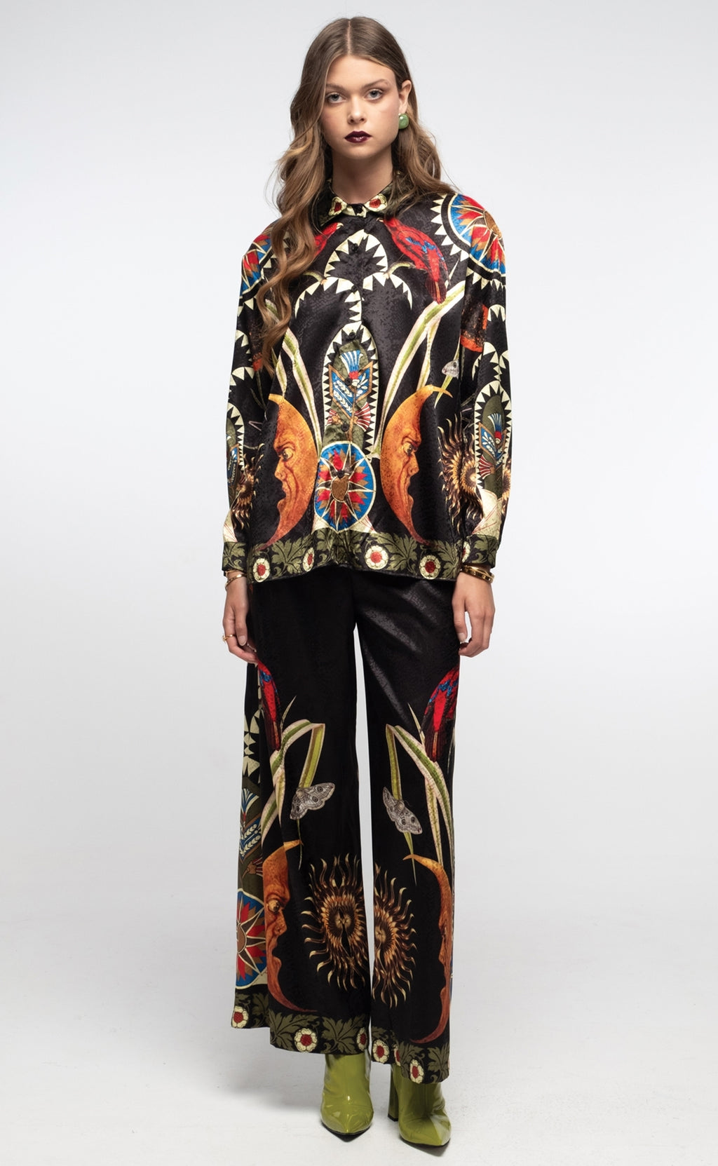 Peace And Chaos Nocturnal Παντελόνι - Jacquard