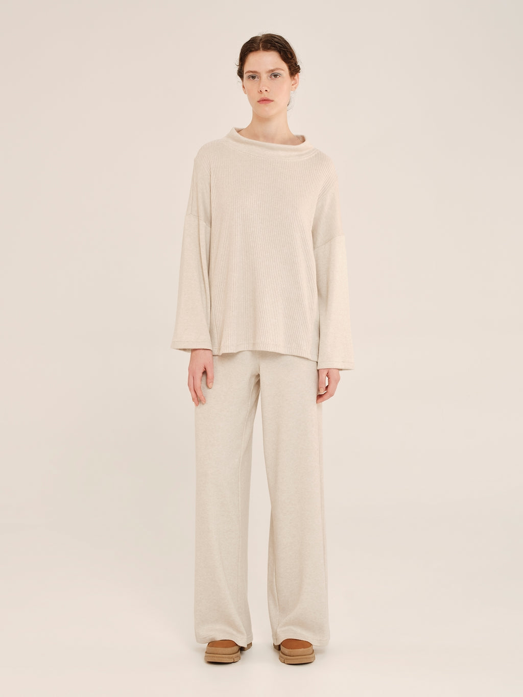 Ioanna Kourbela Oversized Μπλούζα Με Ψηλό λαιμό – Softwear