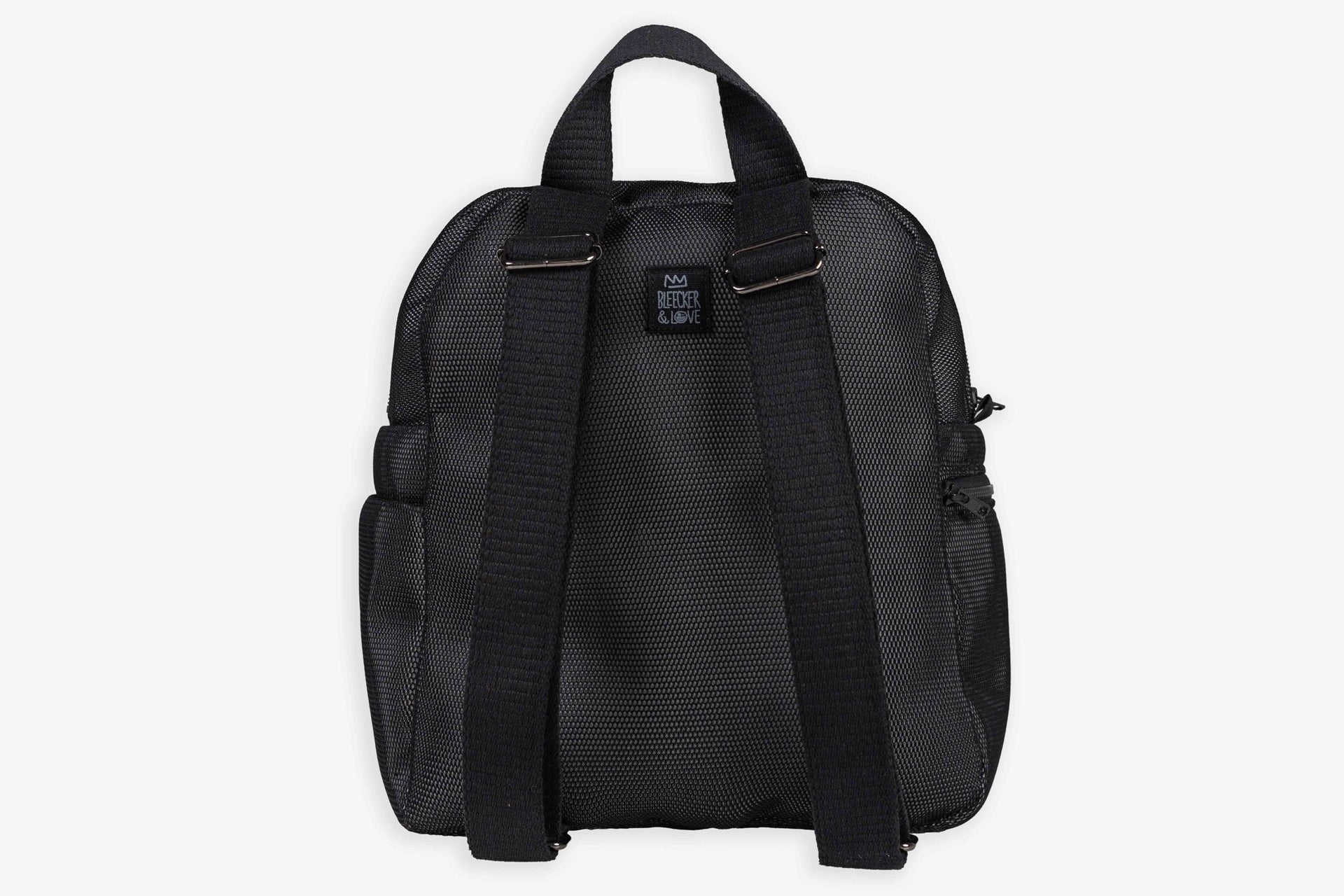 Bleecker & Love - Chrome Black Mini Backpack