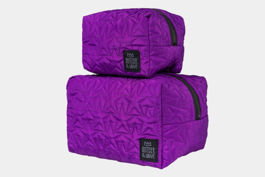 Bleecker & Love Stars Purple Pouch (Small)
