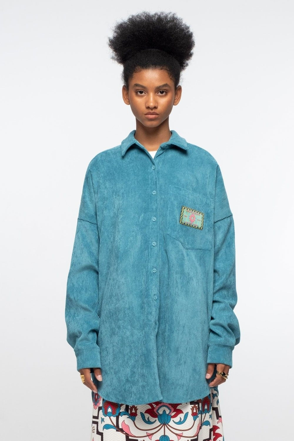 Peace And Chaos Willow Πουκάμισο - Corduroy