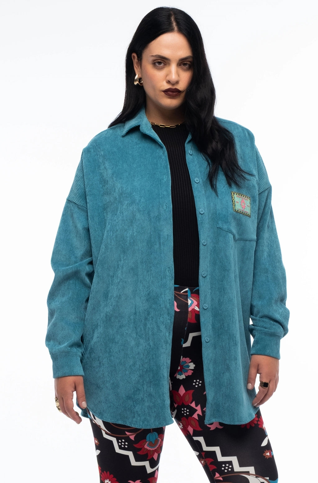 Peace And Chaos Willow Πουκάμισο - Corduroy