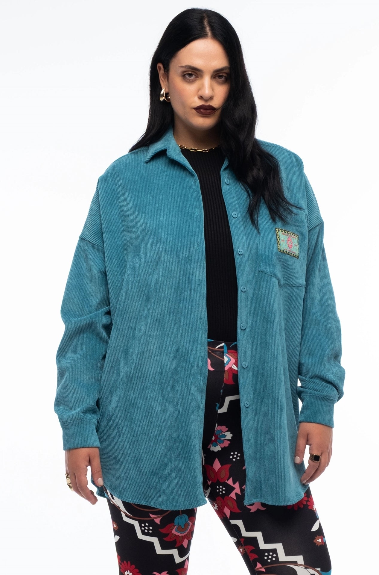 Peace And Chaos Willow Πουκάμισο - Corduroy