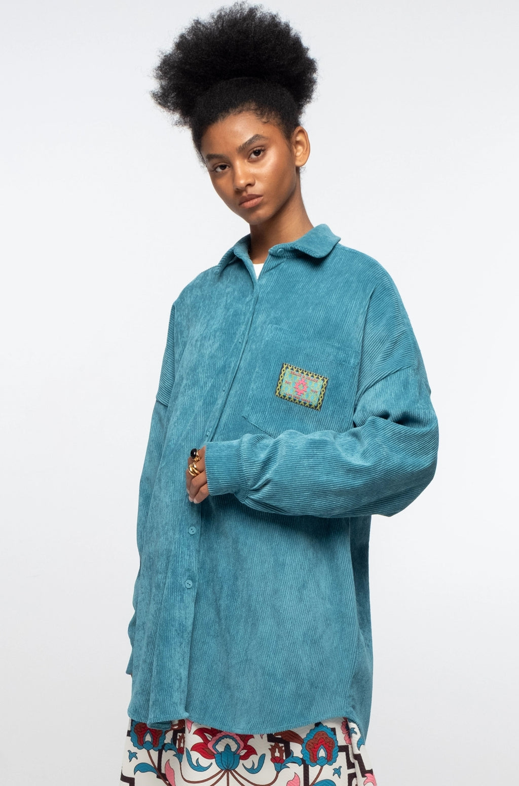 Peace And Chaos Willow Πουκάμισο - Corduroy