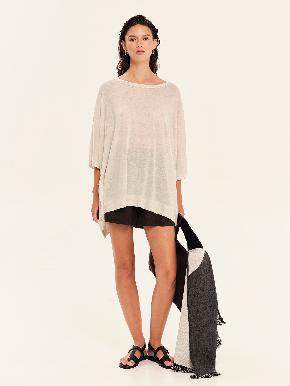 Ioanna Kourbela Oversized Τοπ – Illusionary