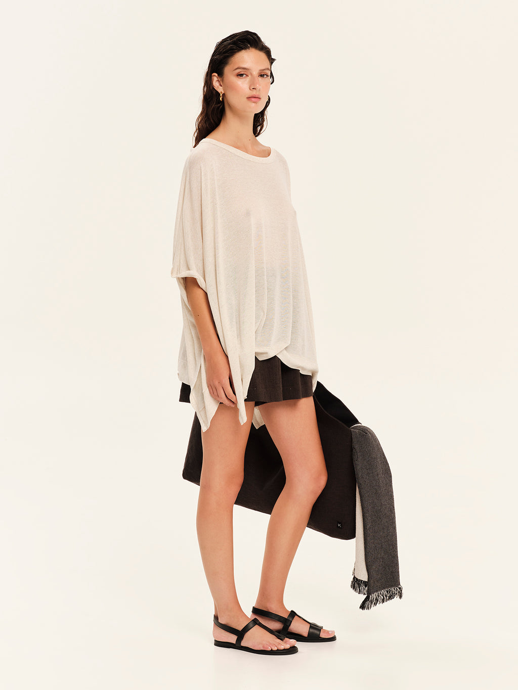 Ioanna Kourbela Oversized Τοπ – Illusionary