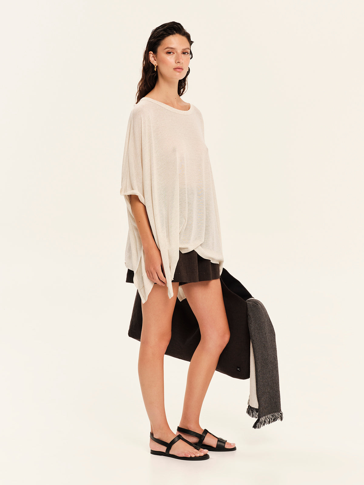 Ioanna Kourbela Oversized Τοπ – Illusionary
