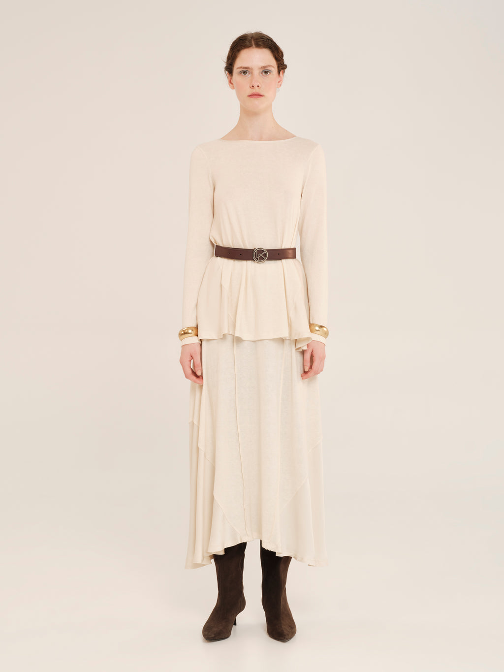 Ioanna Kourbela Μακρυμάνικη Μπλούζα με Σατέν Λεπτομέρειες – Juxtaposition