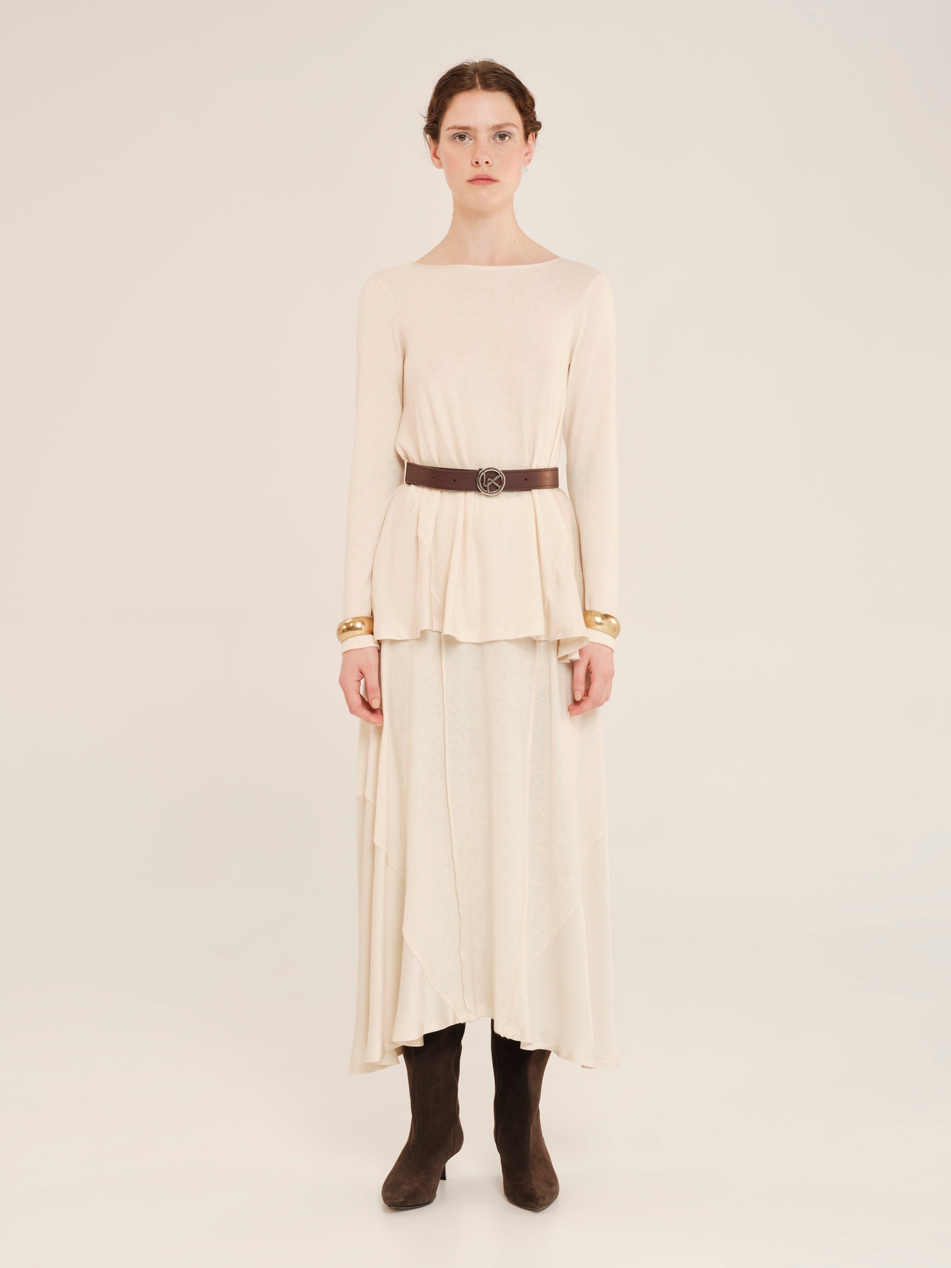 Ioanna Kourbela Μακρυμάνικη Μπλούζα με Σατέν Λεπτομέρειες – Juxtaposition