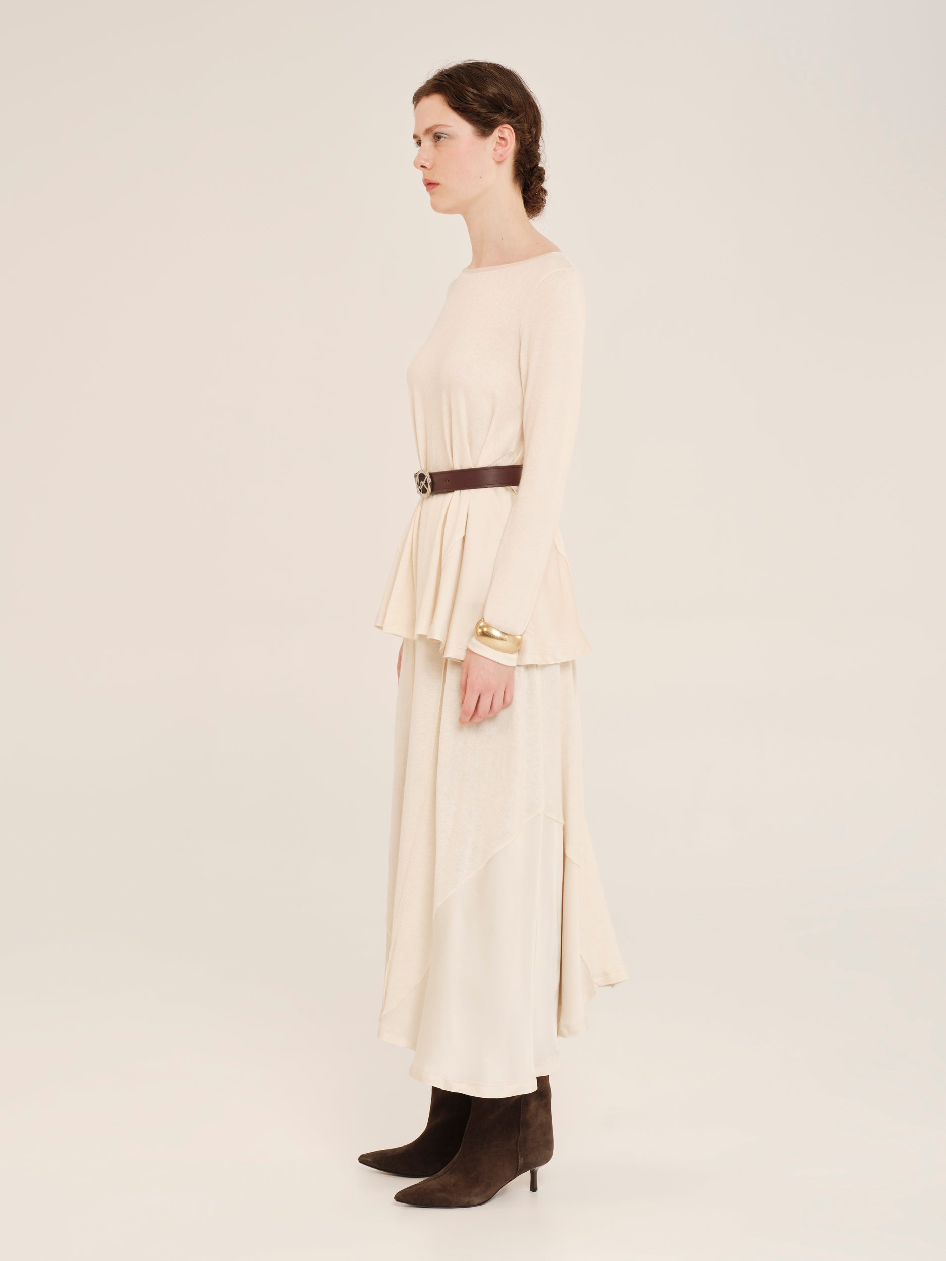 Ioanna Kourbela Μακρυμάνικη Μπλούζα με Σατέν Λεπτομέρειες – Juxtaposition