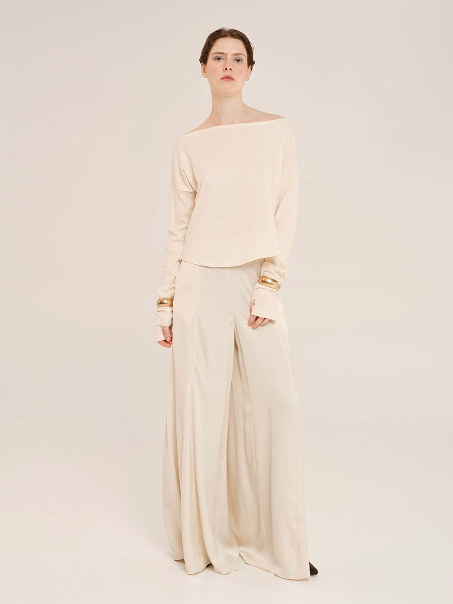 Ioanna Kourbela Μακρυμάνικο Boxy Top – Innermost