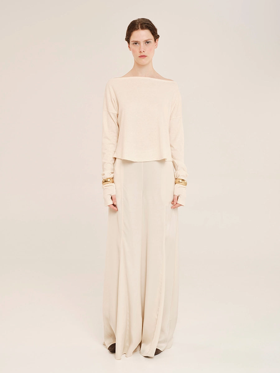 Ioanna Kourbela Μακρυμάνικο Boxy Top – Innermost