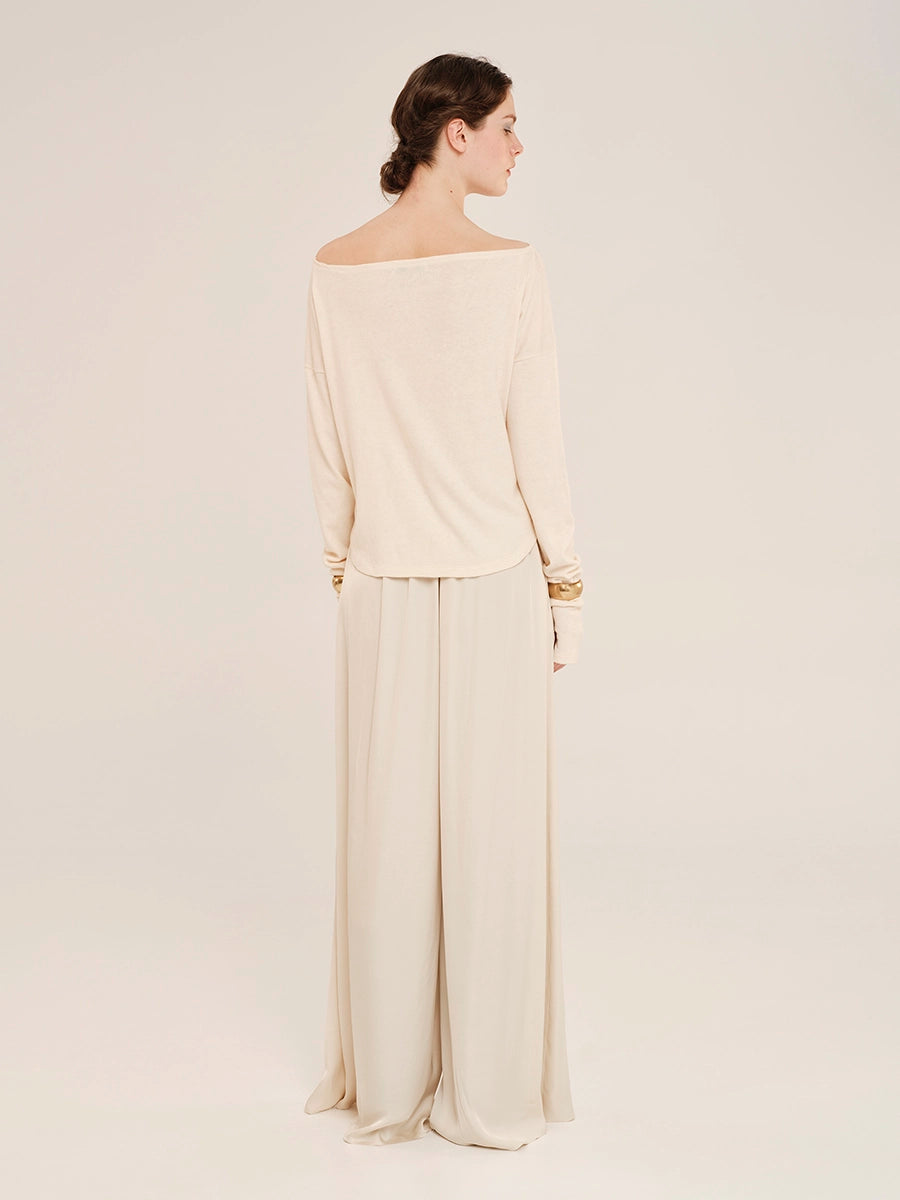 Ioanna Kourbela Μακρυμάνικο Boxy Top – Innermost