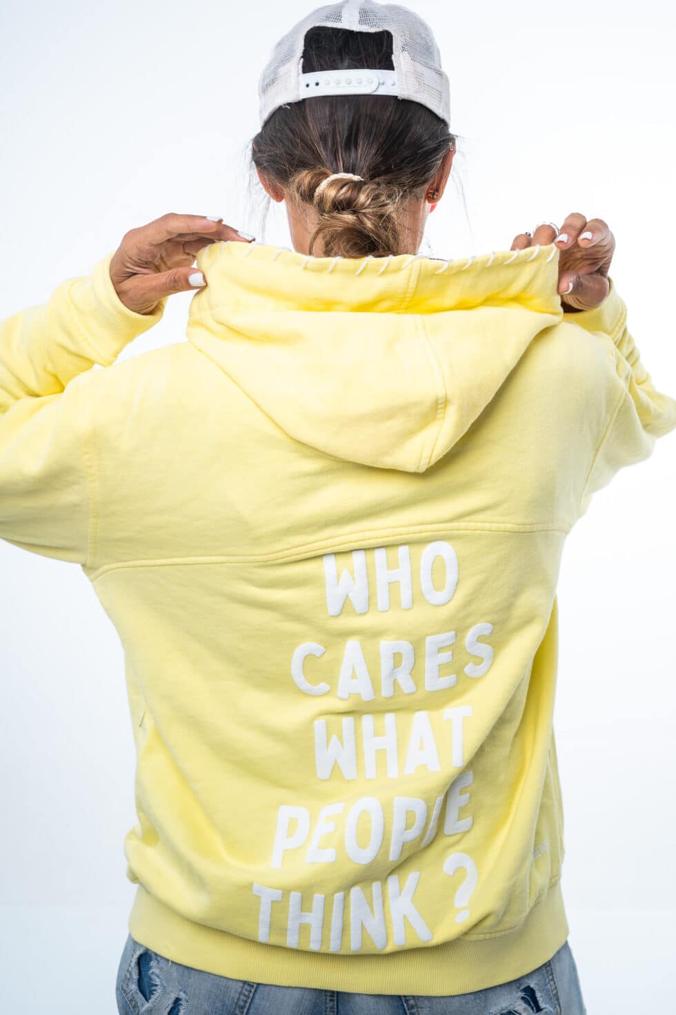 Ayios Hoodie in Yellow