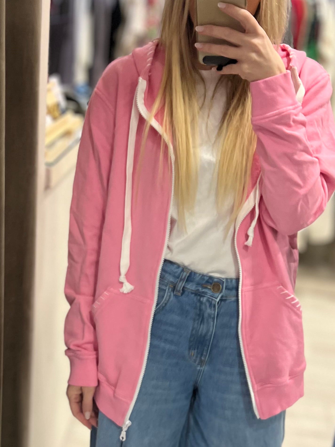 Ayios Hoodie in Pink
