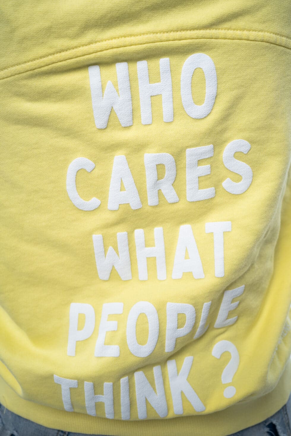 Ayios Hoodie in Yellow