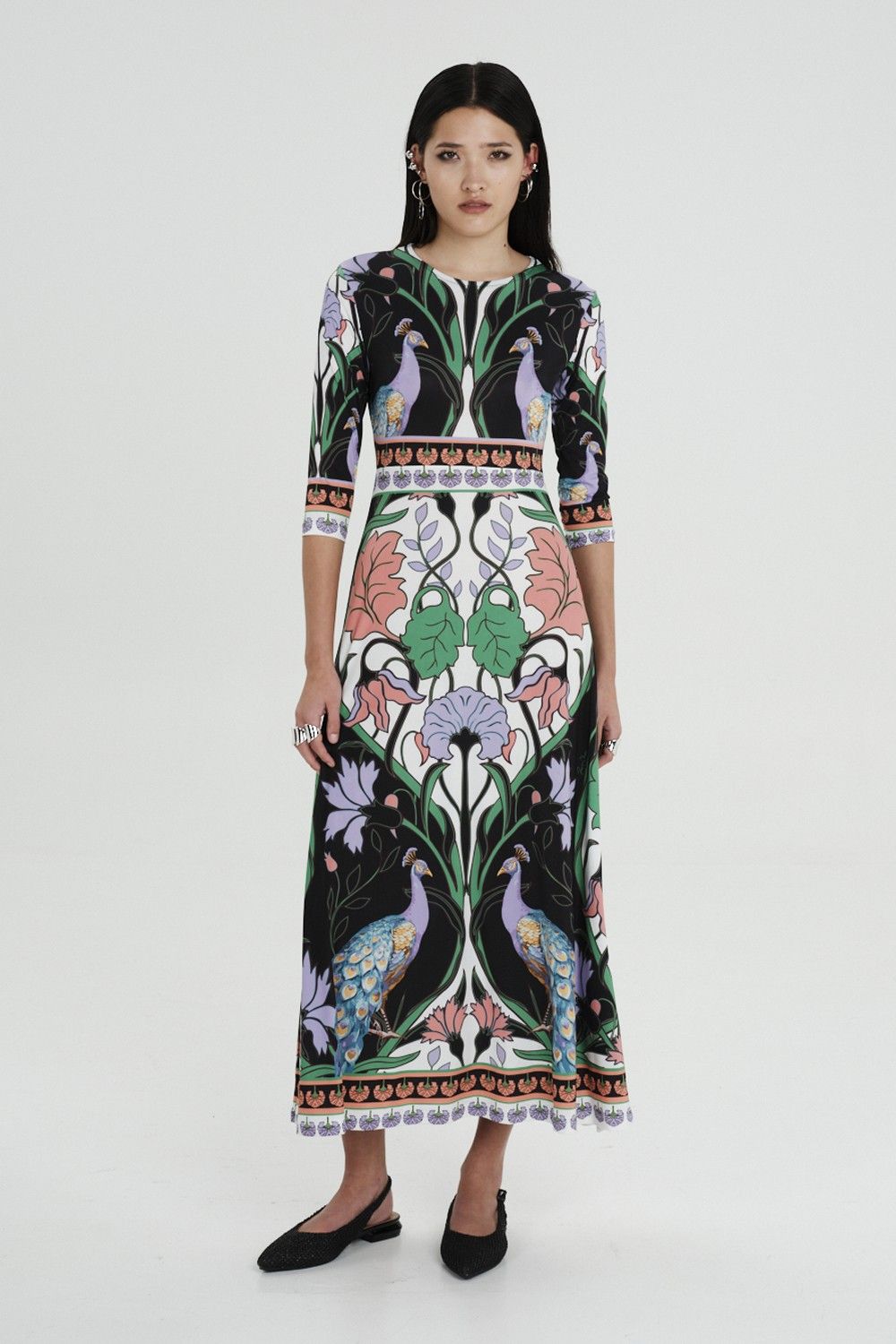 Peace And Chaos Nostalgia  Μακρύ Φόρεμα