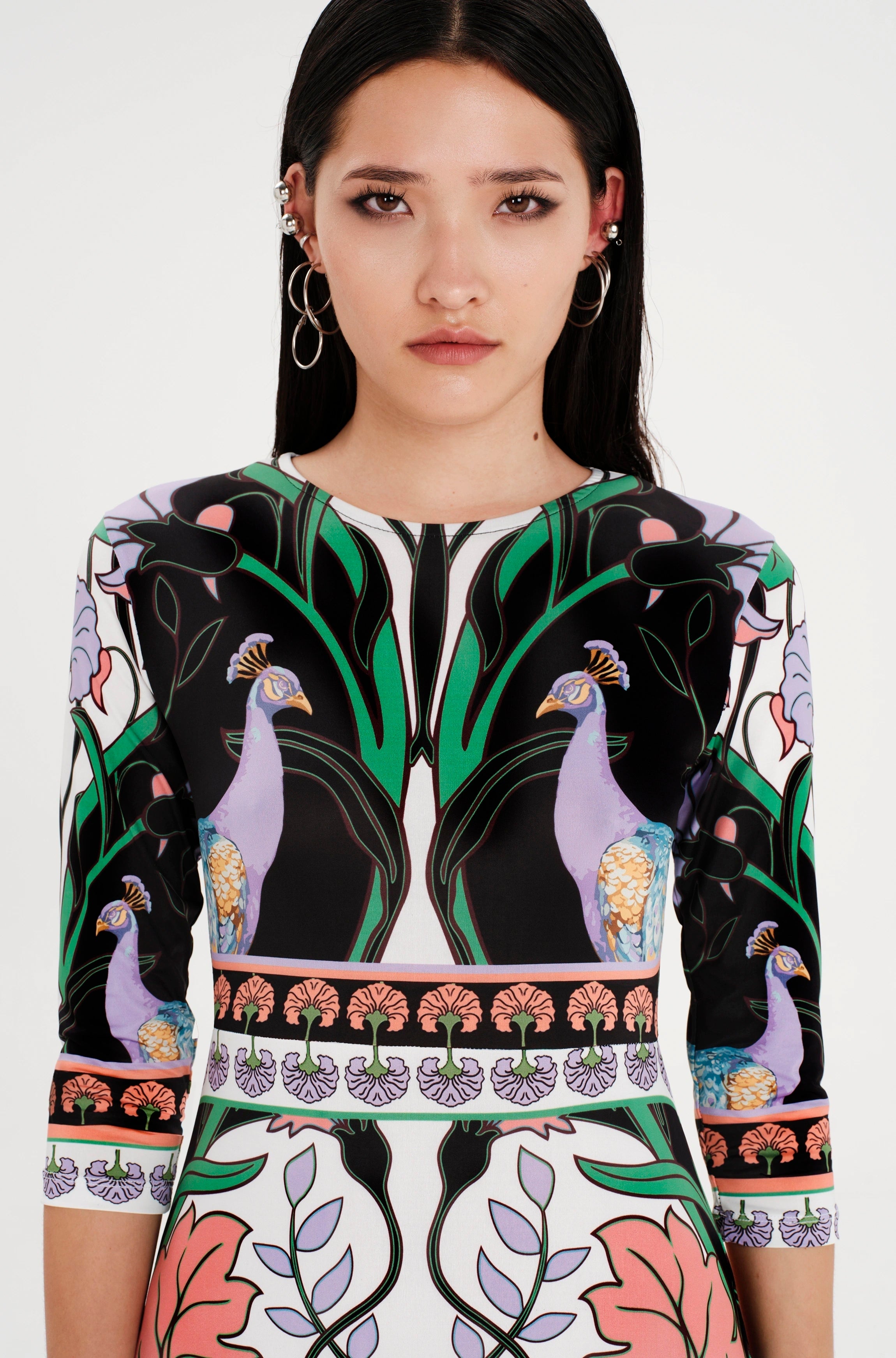 Peace And Chaos Nostalgia  Μακρύ Φόρεμα