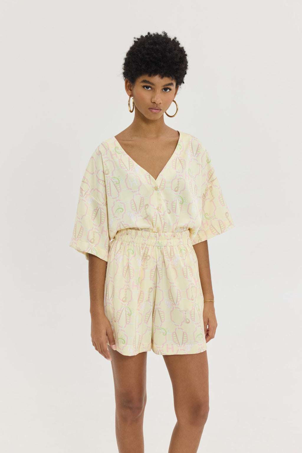 Hemithea Toulouse Shorts (Yellow)