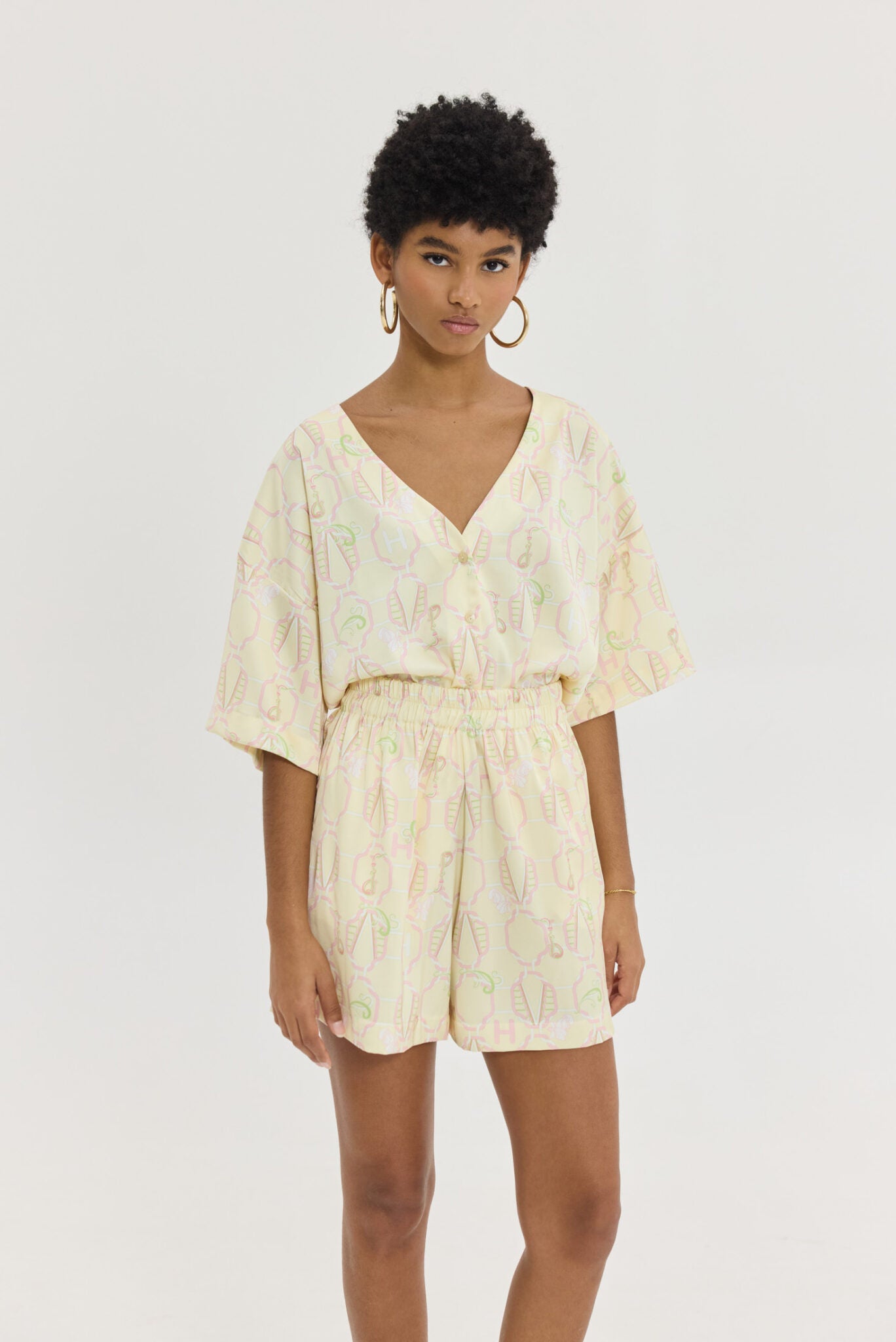 Hemithea Toulouse Shorts (Yellow)