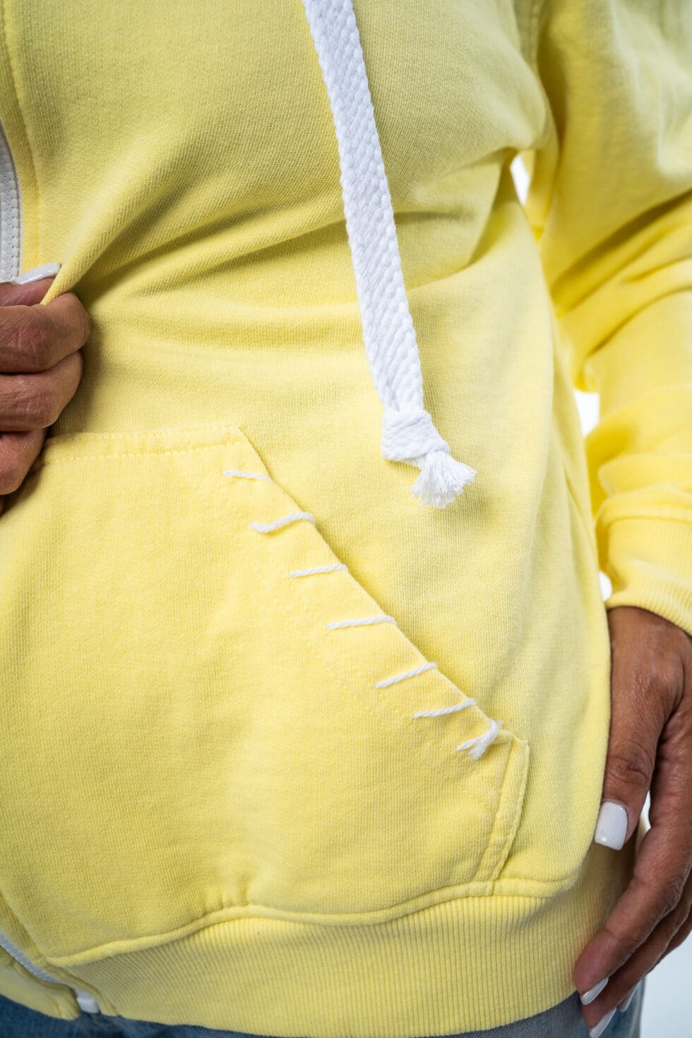 Ayios Hoodie in Yellow