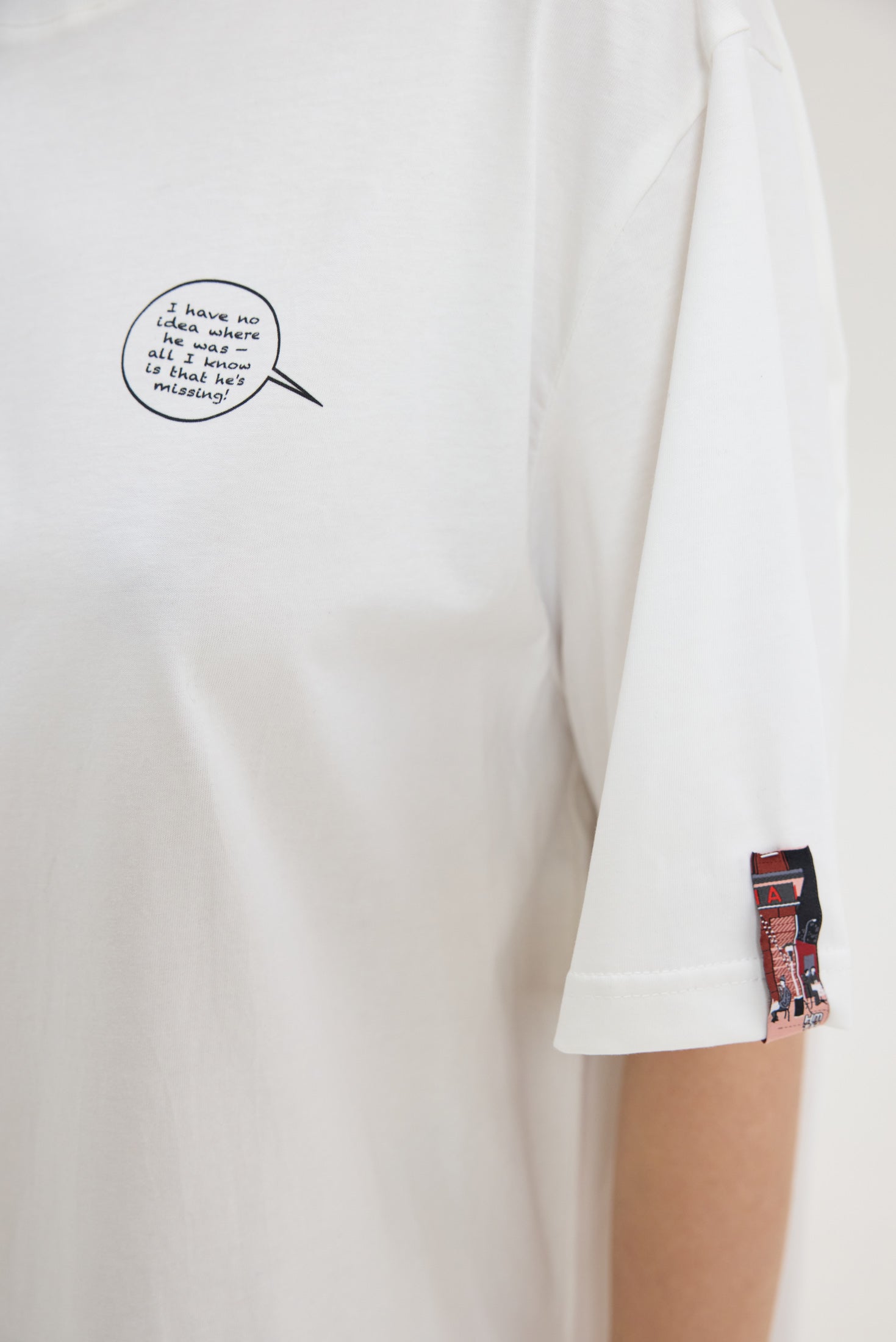 Hemithea Cheetah T-shirt (Mystery Munchers Comic)