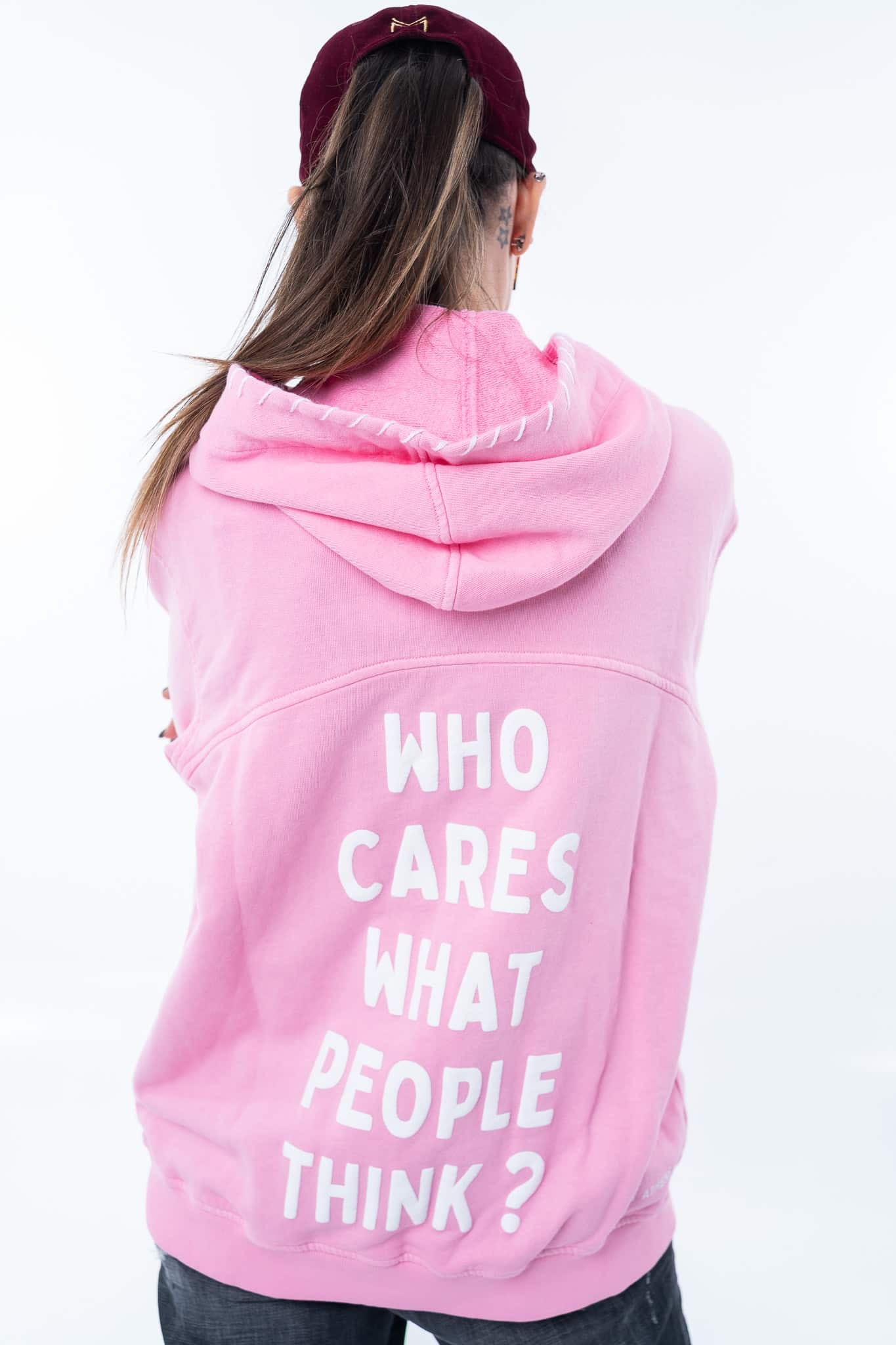 Ayios Hoodie in Pink