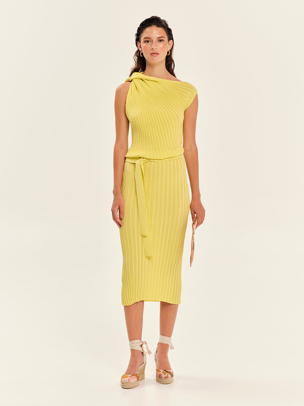 Ioanna Kourbela Seashells Πλεκτό Μίντι Φόρεμα