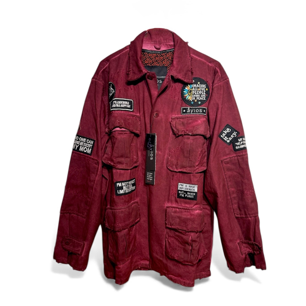 Ayios Jacket Teo (Μπορντό)