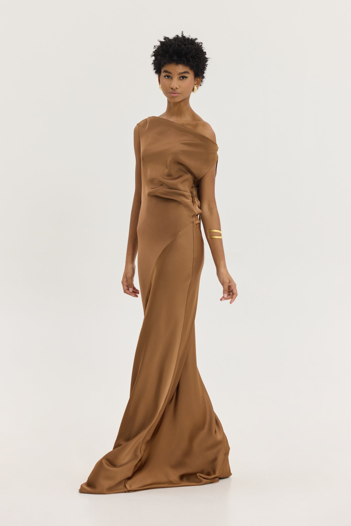Hemithea Gold Φόρεμα (Chocolate)