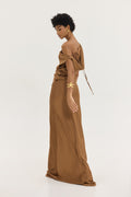 Hemithea Gold Φόρεμα (Chocolate)