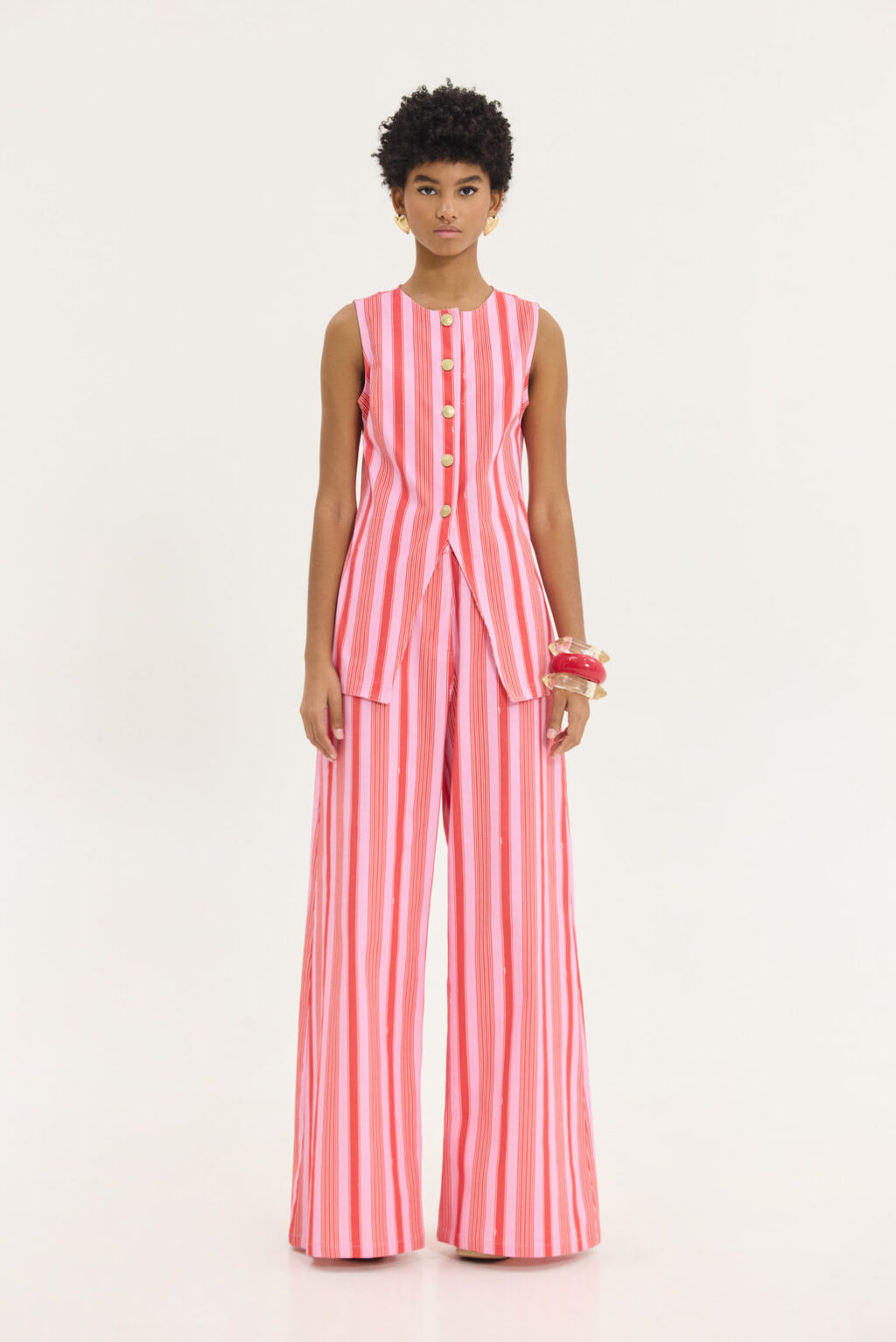 Hemithea Salem Denim Παντελόνι (Pink Crush)