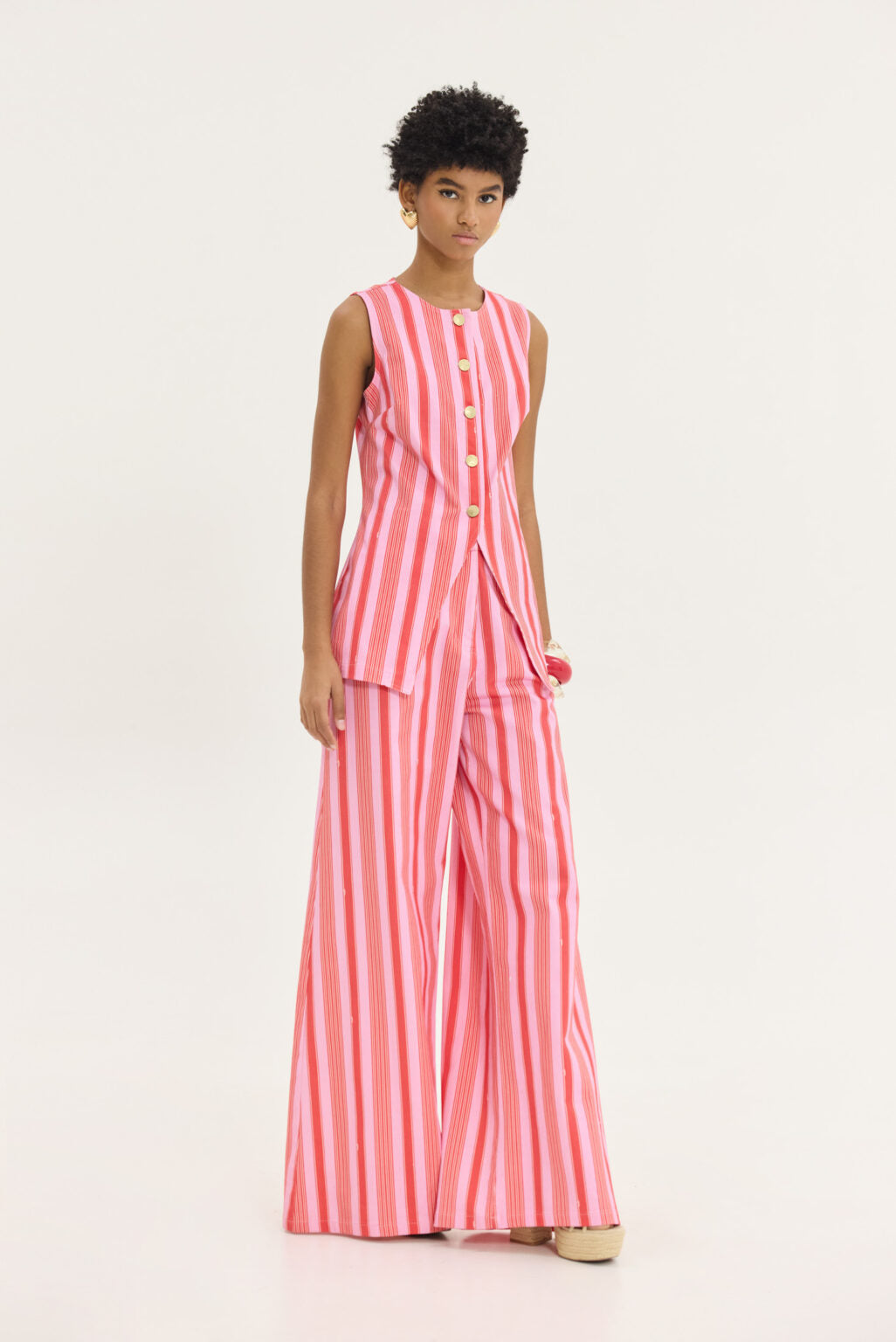 Hemithea Salem Denim Παντελόνι (Pink Crush)