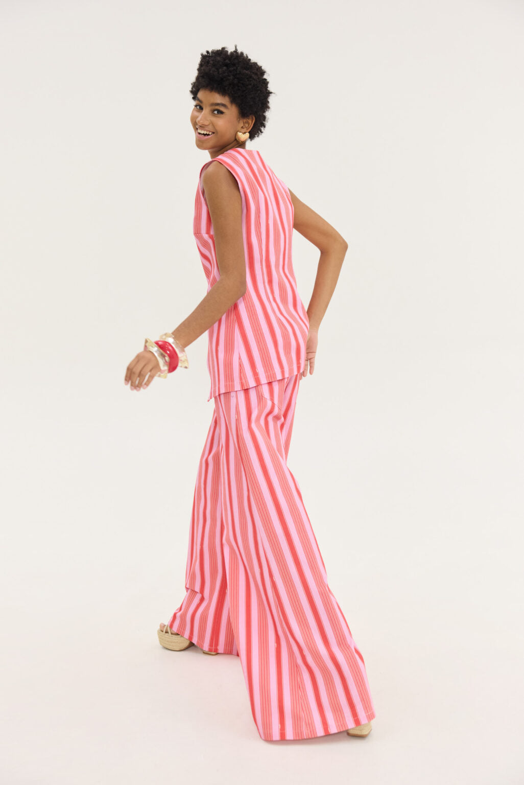 Hemithea Salem Denim Παντελόνι (Pink Crush)