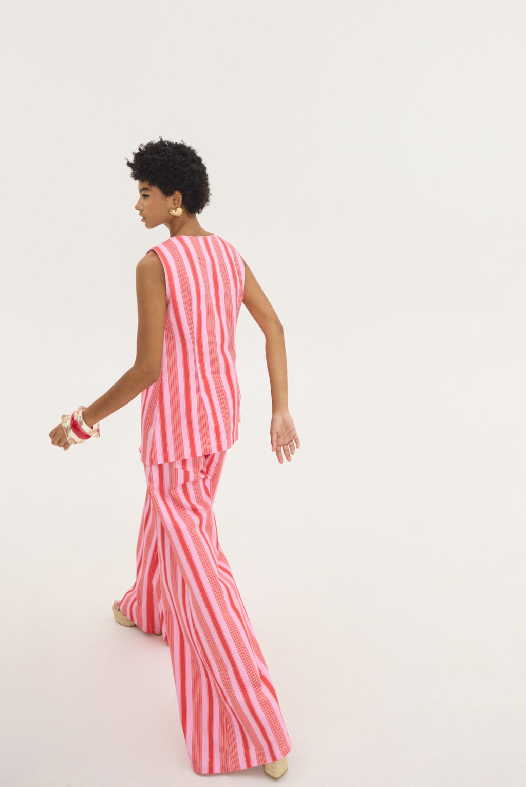 Hemithea Salem Denim Παντελόνι (Pink Crush)